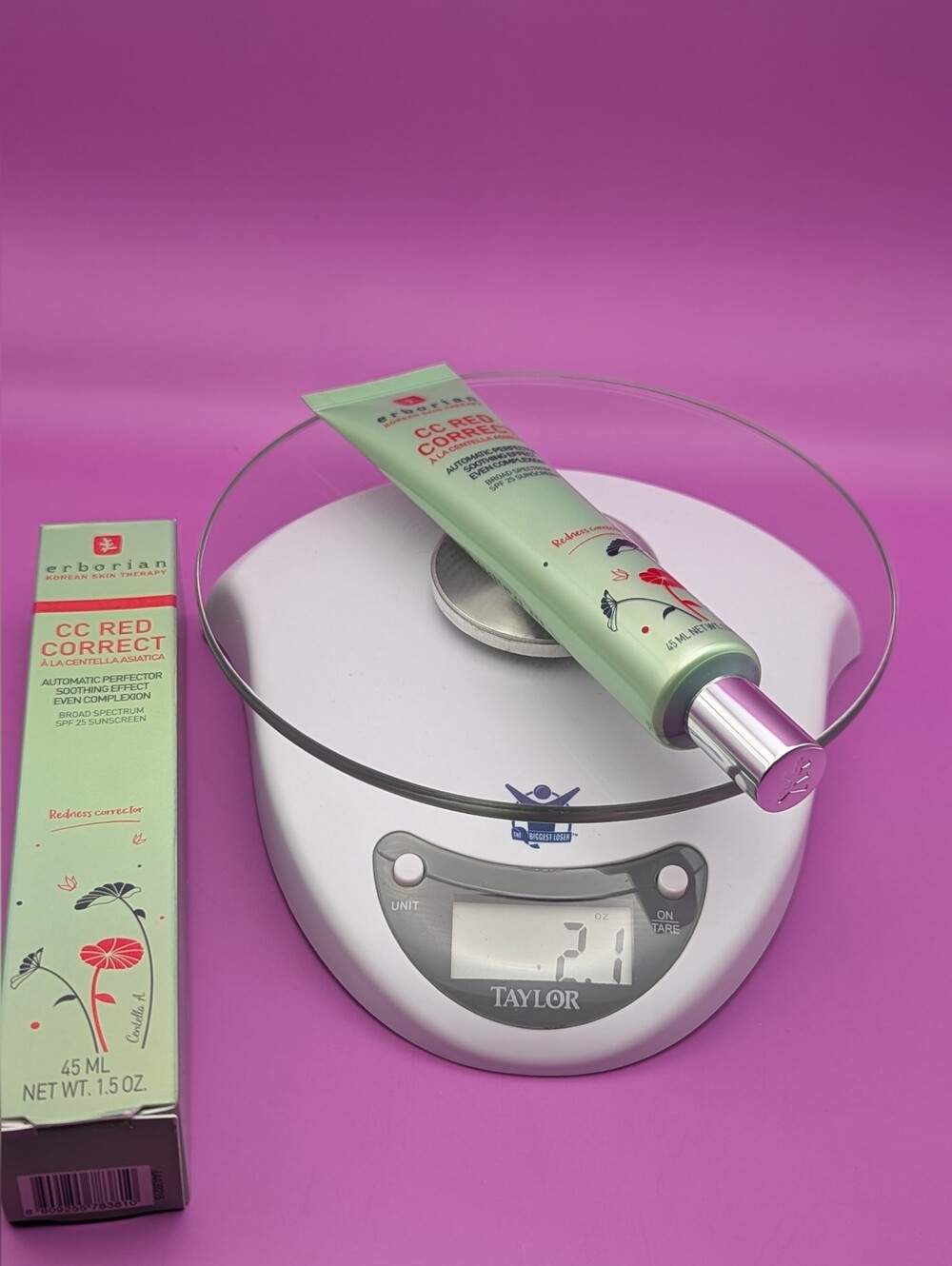erborian Korean Skin Therapy CC Red Correct Full Size + Mini NIB Even Complexion - Picture 4 of 9